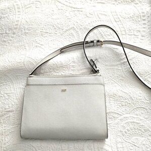 DKNY Bryant Park crossover handbag in stone